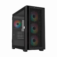 Gabinete Balam Rush Carbono Twin Mate 8000 Midi Tower, Pc, Soporta Micro Atx, Mini-itx, 5 Ranuras De Expansión, Color Negro, Ventana Lateral Si, Iluminación Si, Fuente De Alimentación No, Ventiladores Frontales 3x 120 Mm, Ventiladores Traseros 1x 120 Mm, 1 X Usb 3.2, 1 X Usb 2.0