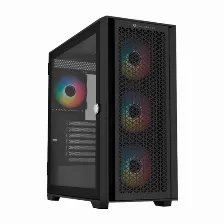 Gabinete Balam Rush Carbono Twin Mate 7000 Midi Tower, Pc, Soporta Atx, Micro Atx, Mini-itx, Color Negro, Ventana Lateral Si, Iluminación Si, Fuente De Alimentación No, Ventiladores Frontales 3x 12...