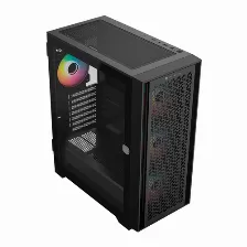 Gabinete Balam Rush Carbono Twin Mate 7000 Midi Tower, Pc, Soporta Atx, Micro Atx, Mini-itx, Color Negro, Ventana Lateral Si, Iluminación Si, Fuente De Alimentación No, Ventiladores Frontales 3x 12...