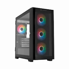 Gabinete Balam Rush Carbono Twin Mate 6000 Midi Tower, Pc, Soporta Micro Atx, Mini-itx, 5 Ranuras De Expansión, Color Negro, Ventana Lateral Si, Iluminación Si, Fuente De Alimentación No, Ventilado...