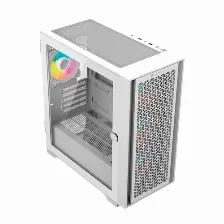 Gabinete Balam Rush Carbono Twin Mate 6000 Midi Tower, Psu No, Vent. 3x 120 Mm, Vent. 1x 120 Mm, Blanco