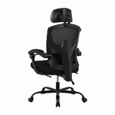 Silla Gamer Balam Rush Bolt Nou B Reposa-brazos Si, Material Espuma, Nylon, Peso Máximo 130 Kg, Color Negro