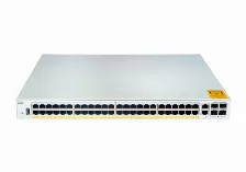 Switch Cisco Catalyst C1000-48p-4g-l Gestionado, L2, Cantidad De Puertos 48, Gigabit Ethernet (10/100/1000), 104 Gbit/s, Gris