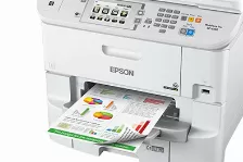 Multifuncional Epson Workforce Pro C11cd49201, Inyección De Tinta, Impresión A Color, 4800 X 1200 Dpi, A4, Impresión Directa, Gris