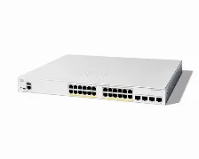 Switch Cisco C1200-24fp-4g Gestionado, L2/l3, Cantidad De Puertos 24, Gigabit Ethernet (10/100/1000), Https, Ssh, Ssl/tls, Blanco