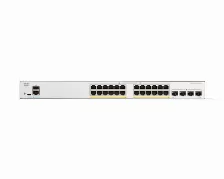 Switch Cisco C1200-24fp-4g Gestionado, L2/l3, Cantidad De Puertos 24, Gigabit Ethernet (10/100/1000), Https, Ssh, Ssl/tls, Blanco