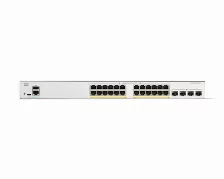 Switch Cisco C1200-24fp-4x Gestionado, L2/l3, Cantidad De Puertos 24, Gigabit Ethernet (10/100/1000), Https, Ssh, Ssl/tls, Blanco