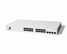 Switch Cisco C1200-24t-4x Gestionado, L2/l3, Cantidad De Puertos 24, Gigabit Ethernet (10/100/1000), Https, Ssh, Ssl/tls, Blanco