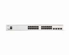 Switch Cisco C1200-24t-4x Gestionado, L2/l3, Cantidad De Puertos 24, Gigabit Ethernet (10/100/1000), Https, Ssh, Ssl/tls, Blanco