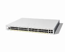 Switch Cisco C1200-48p-4g Gestionado, L2/l3, Cantidad De Puertos 48, Gigabit Ethernet (10/100/1000), Https, Ssh, Ssl/tls, Blanco