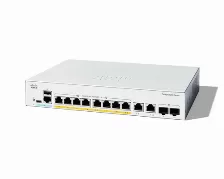 Switch Cisco C1200-8fp-2g Gestionado, L2/l3, Cantidad De Puertos 8, Sfp 2, Gigabit Ethernet (10/100/1000), Https, Ssh, Ssl/tls, Blanco