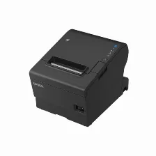 Impresora De Recibo Epson Tm-t88vii-012 Térmico, Tipo Impresora De Tpv, Velocidad 500 Mm/seg, Alámbrico, Usb Si, Interfaz De Serie Rs-232, Color Negro