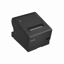 Impresora De Recibo Epson Tm-t88vii-012 Térmico, Tipo Impresora De Tpv, Velocidad 500 Mm/seg, Alámbrico, Usb Si, Interfaz De Serie Rs-232, Color Negro
