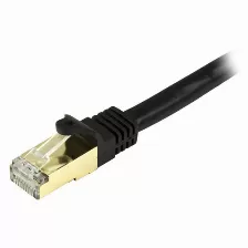 Cable De Red Startech.com Cable De 3.6m De Red Ethernet Rj45 Cat6 Blindado Stp - Cable Sin Enganche Snagless – Negro, 3.7 M, Cat6a, Rj-45, Rj-45, Negro