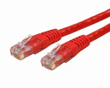 Cable De Red Startech.com Cable De Red 30.4m Categoría Cat6 Utp Rj45 Gigabit Ethernet Etl - Patch Moldeado - Rojo, 30.5 M, Cat6, U/utp (utp), Rj-45, Rj-45, Rojo