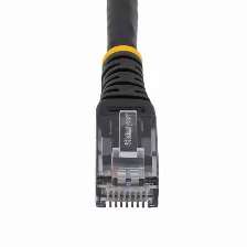 Cable De Red Startech.com Cable De 3m Negro De Red Gigabit Cat6 Ethernet Rj45 Utp Moldeado - Certificado Etl, 3 M, Cat6, U/utp (utp), Rj-45, Rj-45, Negro