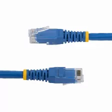 Cable De Red Startech.com Cable De Red 91cm Categoría Cat6 Utp Rj45 Gigabit Ethernet Etl - Patch Moldeado - Azul, 0.9 M, Cat6, U/utp (utp), Rj-45, Rj-45, Azul