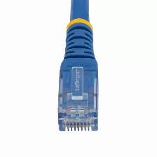 Cable De Red Startech.com Cable De Red 91cm Categoría Cat6 Utp Rj45 Gigabit Ethernet Etl - Patch Moldeado - Azul, 0.9 M, Cat6, U/utp (utp), Rj-45, Rj-45, Azul