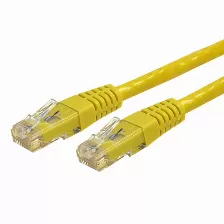 Cable De Red Startech.com Cable De Red 91cm Categoría Cat6 Utp Rj45 Gigabit Ethernet Etl - Patch Moldeado - Amarillo, 0.91 M, Cat6, U/utp (utp), Rj-45, Rj-45, Amarillo