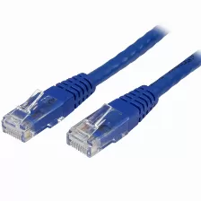 Cable De Red Startech.com Cable De Red 2.1m Categoría Cat6 Utp Rj45 Gigabit Ethernet Etl - Patch Moldeado - Azul, 2.1 M, Cat6, U/utp (utp), Rj-45, Rj-45, Azul