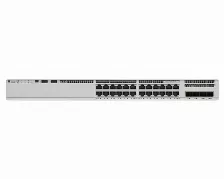 Switch Cisco Catalyst 9200l Gestionado, L3, Cantidad De Puertos 24, Puertos 4, Gigabit Ethernet (10/100/1000), 56 Gbit/s, 128-bit Aes, Gris