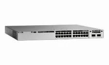Switch Cisco Catalyst 9200l Gestionado, L3, Cantidad De Puertos 24, Puertos 4, Gigabit Ethernet (10/100/1000), 56 Gbit/s, 128-bit Aes, Gris