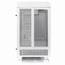 Gabinete Thermaltake The Tower 100 Snow Mini Tower, Mini-itx, Ventana, Diseno Vertical, 2xvent. 120mm, Blanco