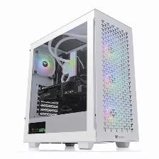 Gabinete Para Computadora Thermaltake V350 Tg Argb Air, Ventana Lateral, Atx, Micro Atx, Mini Atx, Color Blanco, (ca-1s3-00m6wn-03)