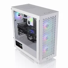 Gabinete Para Computadora Thermaltake V350 Tg Argb Air, Ventana Lateral, Atx, Micro Atx, Mini Atx, Color Blanco, (ca-1s3-00m6wn-03)