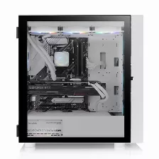 Gabinete Thermaltake H570 Tg Argb Snow, Midi-tower, Ventana Lateral, 3x Vent. Arbg, Blanco