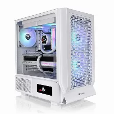 Gabinete Thermaltake Ceres 330 Tg Midi Tower, 3x Ventiladores, Blanco