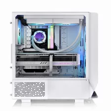 Gabinete Thermaltake Ceres 330 Tg Midi Tower, 3x Ventiladores, Blanco