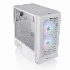 Gabinete Thermaltake Ceres 330 Tg Midi Tower, 3x Ventiladores, Blanco