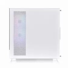 Gabinete Thermaltake View 270 Tg Argb Snow, Mid Tower, Ventana Lateral /frontal, 1x Vent, Blanco Caja Danada