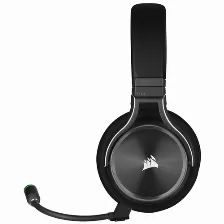 Audífonos Corsair Virtuoso Rgb Wireless Xt Diadema Para Juego, Micrófono Boom, Conectividad Inalámbrico Y Alámbrico, Conector De 3.5 Mm Si, Color Negro