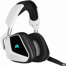 Diadema Gaming Inalambrica Corsair Void Rgb Elite Wireless, Microfono, 116db, 50mm, 7.1 Surround, Rf 2.4ghz, 12m, 16h, Blanco, Ca-9011202-na