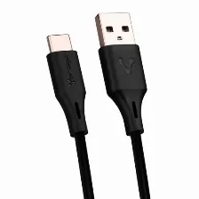 Cable Usb Vorago Cab-c01b Color Negro