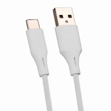 Cable Usb Vorago Cab-c01w Color Blanco