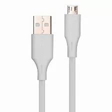 Cable Usb Vorago Cab-m01w Color Blanco