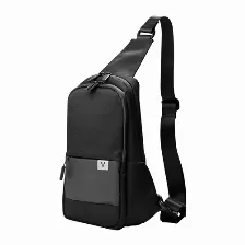 Mochila Vorago Cb-300 Poliéster, Color Negro, A Prueba De Agua Si