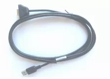 Cable Serial Motorola Cbl-58926-04, Negro, 1.8 M, Usb Tipo A, Db-9, Macho, Hembra