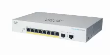 Switch Cisco Cbs220-8fp-e-2g Gestionado, L2, Cantidad De Puertos 8, Gigabit Ethernet (10/100/1000), 20 Gbit/s, Ssl/tls, Blanco