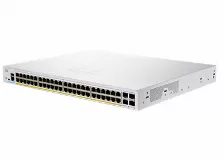 Switch Cisco Cbs350 Managed 48-port Ge Gestionado, L2/l3, Cantidad De Puertos 48, Gigabit Ethernet (10/100/1000), Plata