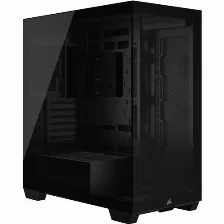 Gabinete Corsair 3500x Midi Tower Con Ventana Lateral, Negro