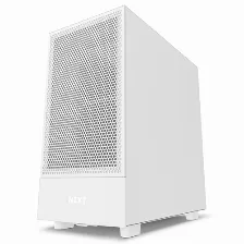 Gabinete Nzxt H5 Flow Con Ventana, 1x Ventilador 120mm, S/fuente, Blanco