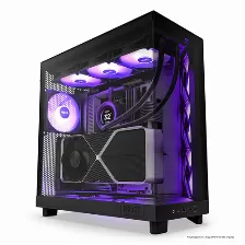 Gabinete Nzxt H6 Air Flow Midi-tower, 3x Ventiladores 120mm Rgb, Negro