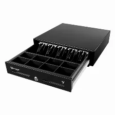 Cajón De Dinero Vorago Cd-100, Cajón Manual De Dinero, Negro, 410 Mm, 420 Mm, 113 Mm, 7 Kg