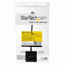 Adaptador De Video Usb Startech.com Cable De 1m Usb-c A Displayport 1.4 Hbr3 Con Entrega De Alimentación Pd De 60w - Convertidor Adaptador De Video Usb Tipo C 8k60hz/4k120hz - Compatible Thunderbolt 3, Usb Tipo C, Salida Displayport, 7680 X 4320 Pixeles