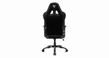 Silla Gamer Game Factor Cgc601, Tela Automotriz, Descansa Brazos Ajustable 4d, Reclinable, Cojin Lumbar Y Cuello, Color Blanco