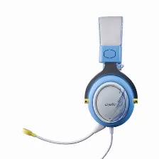Audifonos Gamer Cooler Master Ch331 Edicion Sf6 Chun-li Con Microfono, Alambricos, Audio 7.1, Azul/blanco